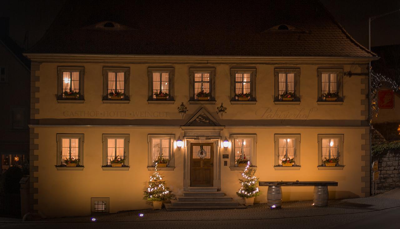Der Patrizierhof - Weingut Gasthof Hotel - Familie Grebner Grosslangheim Екстер'єр фото